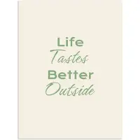 PosterMonkey Poster 60x80 cm - Tekst - Sierlijk - Letters - Groen - Posters - Kamer decoratie - Wanddecoratie woonkamer - Muurdecoratie slaapkamer