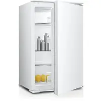 Wiggo WL-BTT88E(W) 54 cm larder-koelkast voor op tafel, wit, energieklasse E