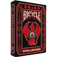 Quint Spellbound - Premium Speelkaarten - Handgetekende ontwerpen - Karmijnrood