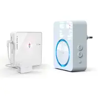 M-E BELL-21920 geluidsgeactiveerde draadloze 230v deurbel met externe microfoon