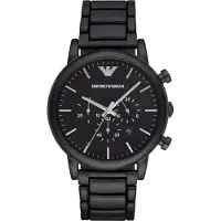Emporio Armani Luigi Heren Horloge Zwart AR1895