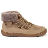 Froddo - Women's Barefoot Up Furry Tex - Winterschoenen 39, bruin/beige