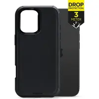 Mobilize Defender iPhone 17 Hoesje Zwart