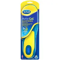 Scholl 4 x - Inlegzolen - ActivGel - Maat 35.5 - 40.5 - 1 Paar Inlegzolen - Schoonheid - Voetcomfort - Inlegzolen - - ActivGel