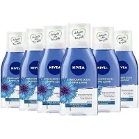 Nivea Visage Oogmake-up Remover Double Effect Voordeelverpakking 6x125ml