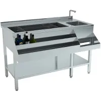 CombiSteel Cocktail Bar Station 1400