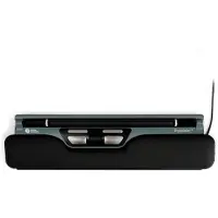 Ergoslider ErgoSlider+ muis, centraal, ergonomisch, bedraad, scrollbalk, 4 knoppen, USB-A/USB-C, zwart-grijs