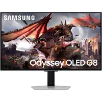 Samsung Ecran PC Gaming Odyssey G80SD 32" 240 Hz 4K UHD Argent