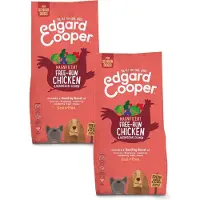 Edgard & Cooper Free-Run Chicken Senior Kip&Zalm&Broccoli - Hondenvoer - 2 x 12 kg Graanvrij