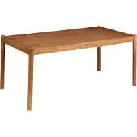 Beliani FONDIS - Eettafel - Donker eikenhout - 180 x 90 cm - MDF