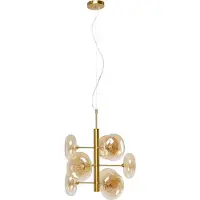 Kare design Hanglamp Headlight messing