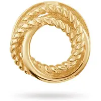 Glow 220.0312.00 Dames Hanger Triple Tors 14 Karaat Goud
