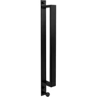 REA - Handdoekhouder - Zwart - 7X3X45Cm