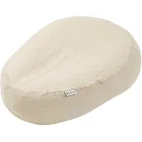 Meyco Baby Uni relaxhoes voor voedingskussen - pre-washed hydrofiel - soft sand