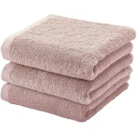 Aquanova Handdoek set/3 LONDON kleur dusty pink-87 (55x100cm)