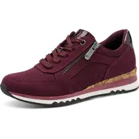 Marco Tozzi Sneakers laag 'Sneakers Laag' bordeaux