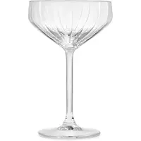 Royal Leerdam - Carré Optics - Champagnecoupes - Set van 6 - 28,5 cl - Champagneglazen