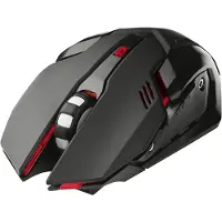Tracer ROCKY RF NANO, geschikt voor rechtshandigen, optische sensor, draadloos via RF, 3200 DPI, zwart
