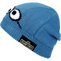 Sesame Street Beanie - Cookie Monster - blauw - Maat Standard