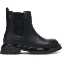 Tommy Hilfiger chelsea boots zwart Meisjes Imitatieleer Effen - maat 30