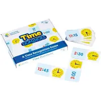 Learning Resources Domino klokkijken: analoog en digitaal - 6+