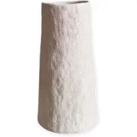 DK Design Daan Kromhout - Vaas - Bloemenvaas - Porto - Wit - Keramiek - Robuust - 10x10x20cm