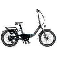 Jobo Ace - Elektrische Vouwfiets - Zwart