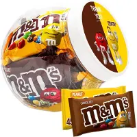 M&Ms M&M's Chocolade & Peanut Mix - herbruikbare pot - bedankje - 450g