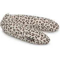 Snoozzz Zwangerschapskussen Zijslaapkussen Lichaamskussen - 185 cm - microparel vulling- luxe draagtas - wasbare hoes - Leopard