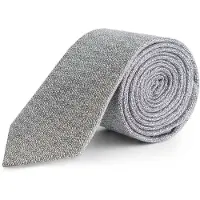 Gents - Stropdas - Stropdas heren - Polyblend - Grijs