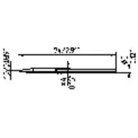 Ersa 212 CD LF Soldeerpunt Beitelvorm Grootte soldeerpunt 1 mm Inhoud: 1 stuk(s)
