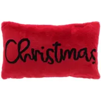Unique living | kussen christmas 30x50cm red | kussen woonkamer of slaapkamer