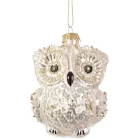 Sass & Belle Sneeuwuil kerstbal -