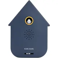 Karlsson Soundbox Koekoek Blauw 12 X 7,5 X 11,5 Cm