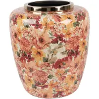 Clayre & Eef Vaas Ø 33x36 cm Beige Metaal