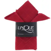 Unique living | servet 4pcs. tyra 40x40cm red