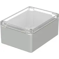 Bopla EUROMAS M 2381 G 02238300 Industriële behuizing 160 x 120 x 75 Polycarbonaat Grijs-wit (RAL 7035) 1 stuk(s)