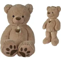 Simba Nicotoy - Beer - Beige beer lint met berenkopje (85cm) - Pluche - Knuffel