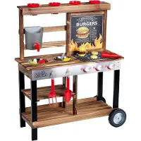 KleinToys Klein Barbeque Country Houten Speelset