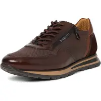 Bugatti Sneakers laag donkerbruin