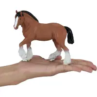 Mojo Fun horse world bruine clydesdale paard - 381084