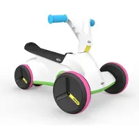 Berg GO Twirl Loopauto - 10-30 maanden - Incl. Uitdagend spel - Ergonomisch - Fluisterstille banden - Multicolor