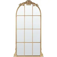 Beliani NOIDAN - Wandspiegel - Goud - 66 x 124 cm - Metaal