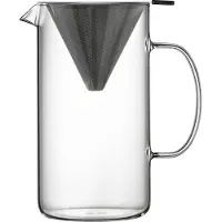 Luigi Bormioli Koffiekan Thermic Glass Drink & Design Sublime Met Filter Inzet 1,8 L