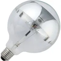 Schiefer E27 Kopspiegel Gloeilamp | 40W 230V 260lm Zilver | Dimbaar