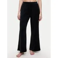 Triumph Pyjamabroek ' Sensual Velour Wide Leg ' zwart