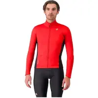 Castelli Entrata 2 Rood Zwart Jas, Maat M