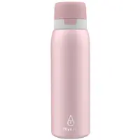 Motivai RVS Waterfles met Filter – 750ML – BPA-vrij & Herbruikbaar – Zuiveringsfles voor Schoon Drinkwater – Dubbelwandige Drinkfles – Roze