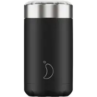 Chilly's Bottles Chilly's Monochrome Black, Kom, Rond, 0,5 l, Zwart, Roestvrijstaal, 6 uur