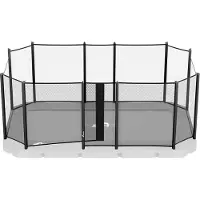 Capital Play Los Veiligheidsnet voor rechthoekige /Akrobat Trampoline 520x305 cm met sluis (zonder palen)